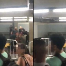 VÍDEO: homem é baleado por bombeiro militar no metrô de SP