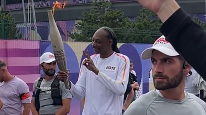 VÍDEO - Paris 2024: Snoop Dogg carrega a tocha olímpica em Paris