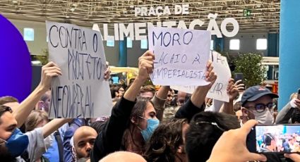 VÍDEO: Moro é recebido em Porto Alegre aos gritos de "juiz ladrão, porrada é solução"