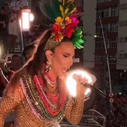 Ivete Sangalo se emociona e fala em despedida do Carnaval com incidente em trio