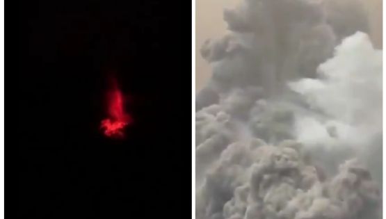 VÍDEO: Estratovulcão entra em erupção e gera alerta máximo na Indonésia