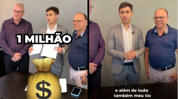 Nikolas Ferreira despeja R$ 1,5 milhão em emendas em cidade onde tio é pré-candidato