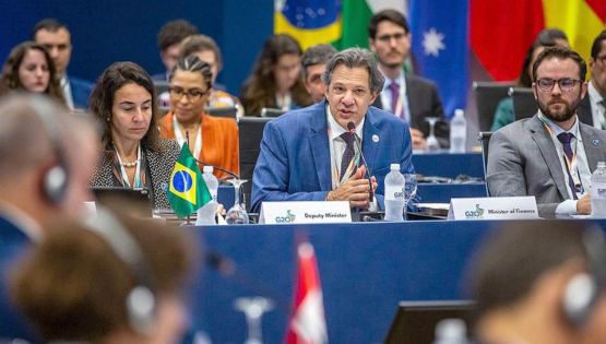 G20 aprova por aclamação proposta de Haddad de taxar super-ricos